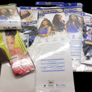 NEW Synthetic Braiding Hair Lot 8 Packs Sensationnel X-Pression Ruwa Freetress